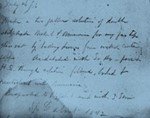 Notas del cuaderno de laboratorio de Adams del 26 de julio de 1866.