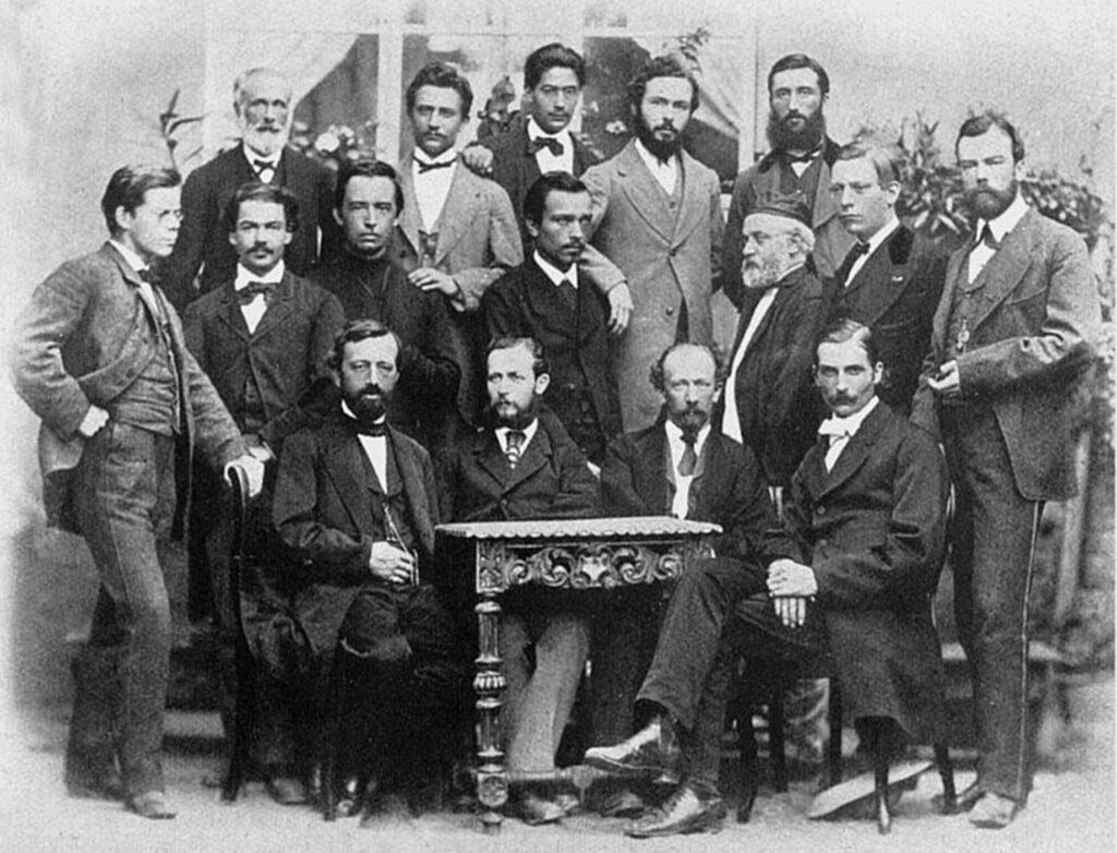 Wallach durante el verano de 1872