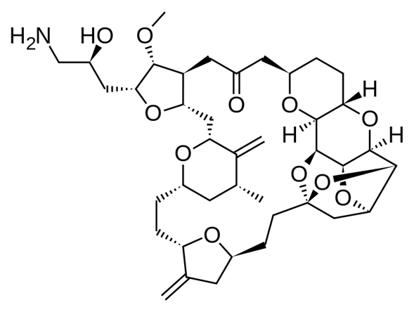 Estructura de la eribulina