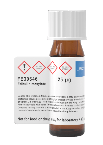 Muestra de eribulina para investigación