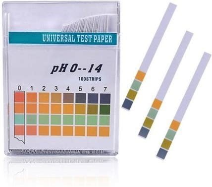 Actualmente las tiras de pH vienen con diversos indicadores para mediciones más precisas