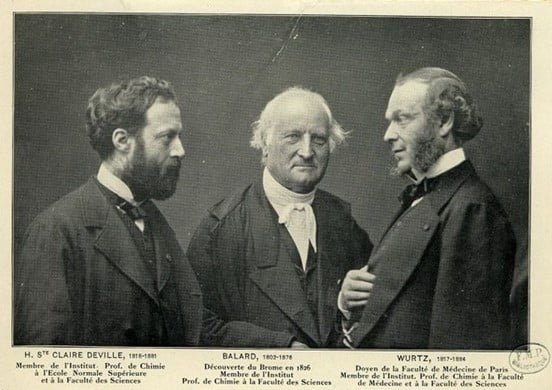 Henri Sainte-Claire Deville, junto con Balard y Wurtz