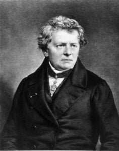 Georg Simon Ohm. F&iacute;sico y matem&aacute;tico alem&aacute;n