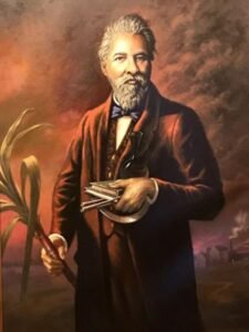 Rillieux, plasmado en una pintura de Ulrick Jean Pierre