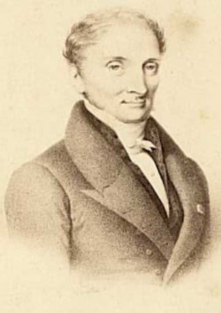Pierre Robiquet. Químico francés. Retrato de 1825 - 1830