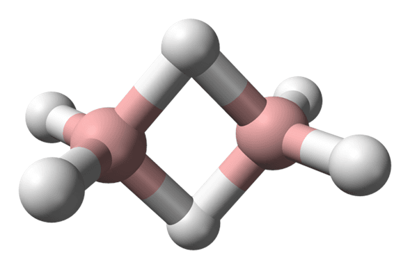 Estructura del diborano