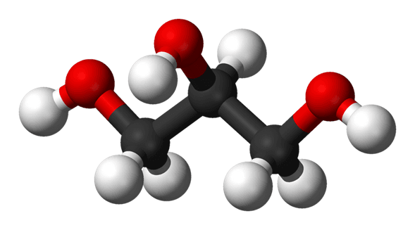 Estructura del glicerol