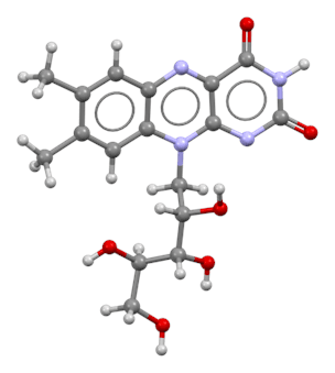 Estructura de la riboflavina