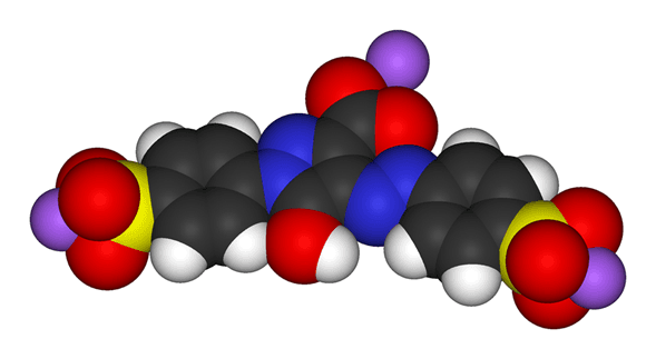 Estructura de la tartrazina