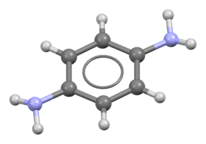 Estructura de la Parafenilendiamina