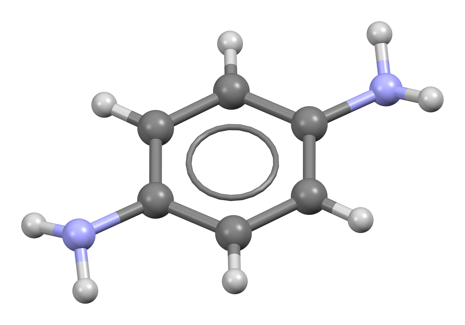 Estructura de parafenilendiamina