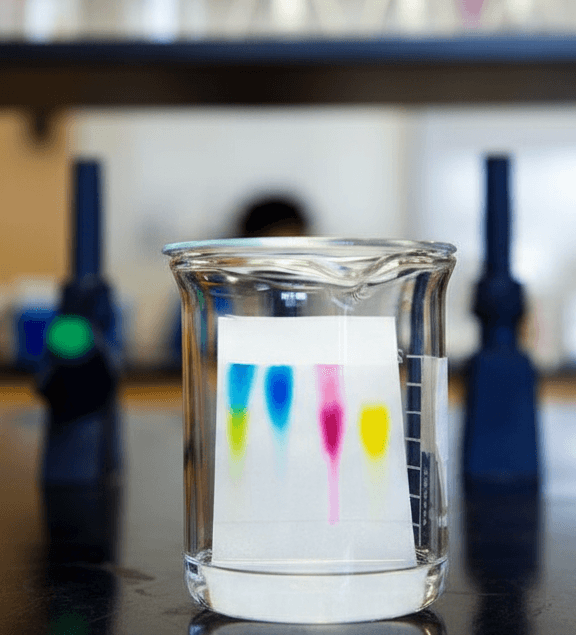 Análisis Forense de Tinta por Cromatografía en Papel