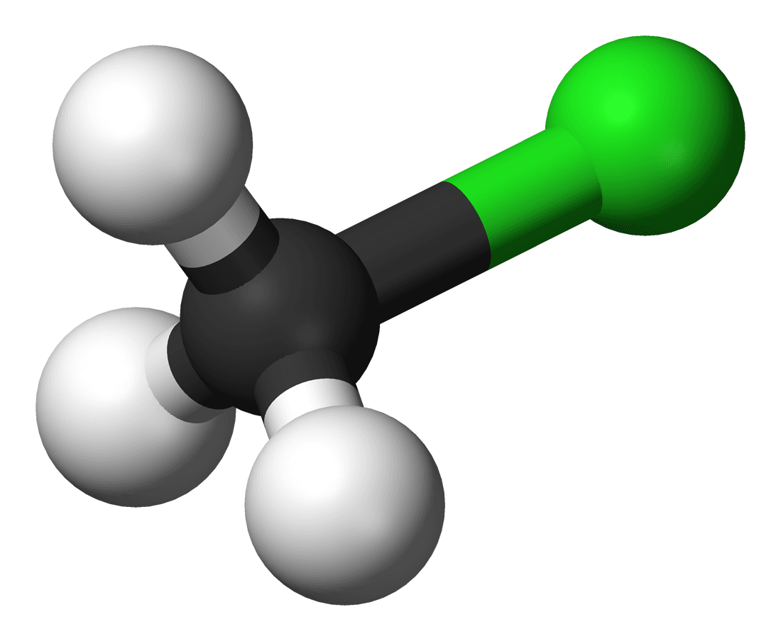 Estructura de clorometano