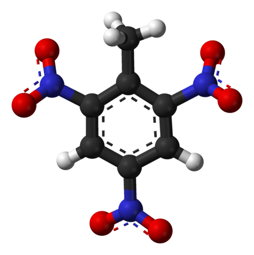 Estructura de Trinitrotolueno