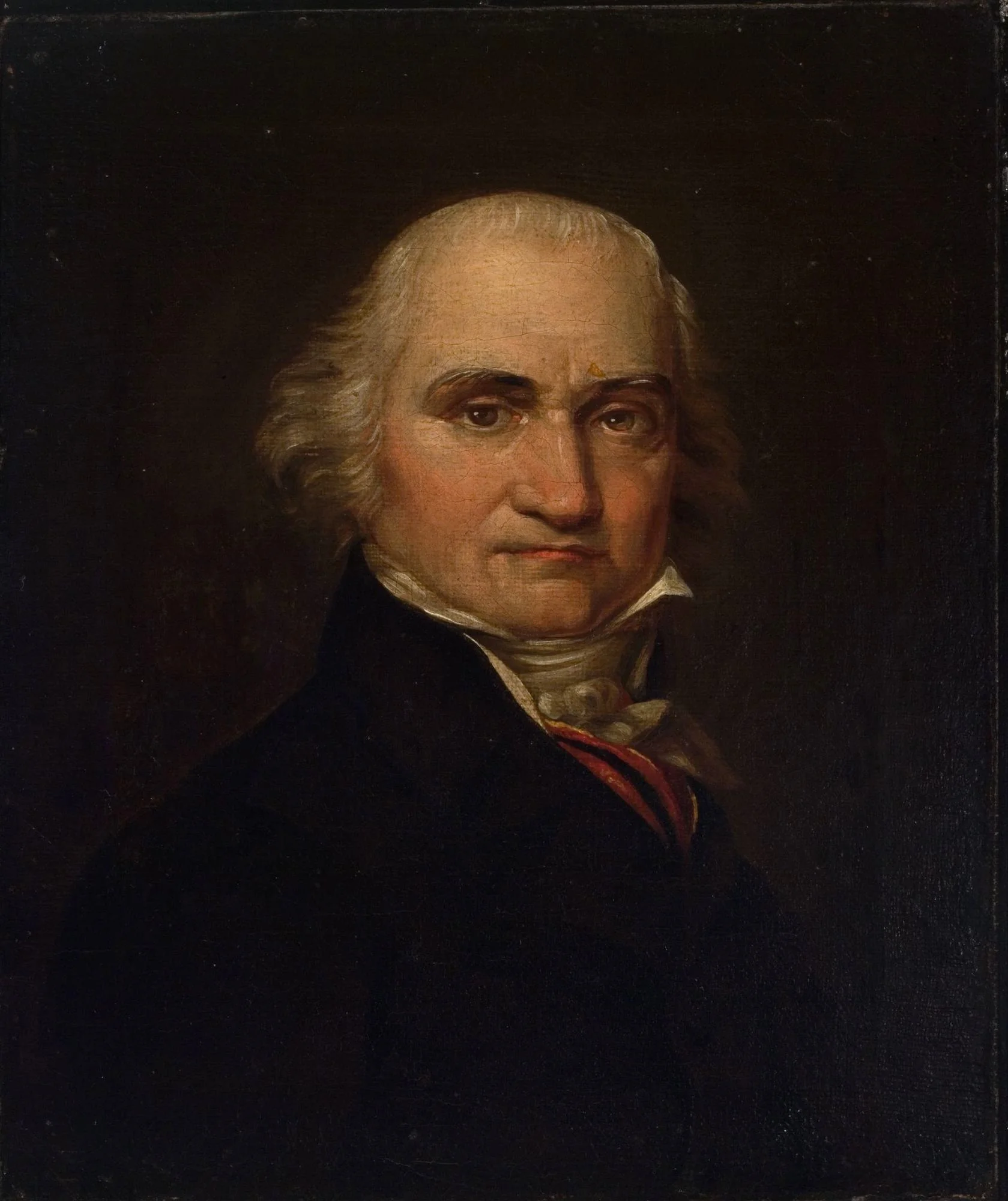 Jan Śniadecki (1756–1830), astrónomo y rector de la Universidad de Vilna, retratado por Jan Rustem en 1823