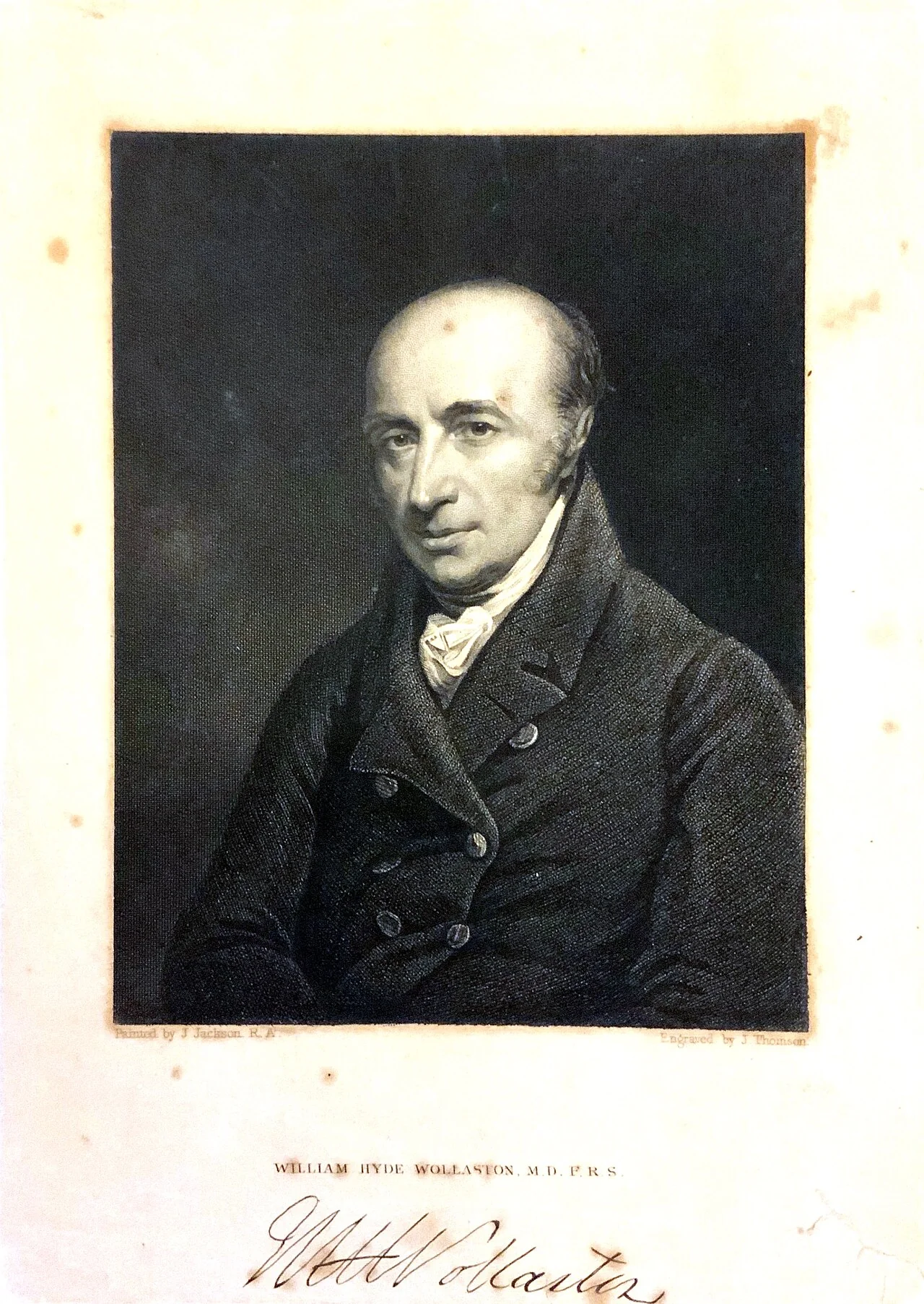 William Hyde Wollaston (1766–1828), descubridor del paladio y del rodio